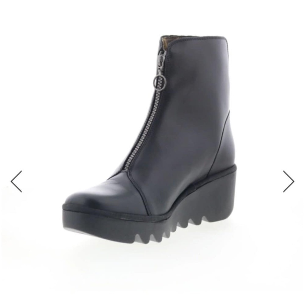 Fly London Boce Wedge Bootie size 40 Women size 9 - Picture 2 of 7